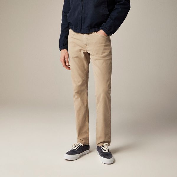 J.Crew 484 Slim-Fit Garment-Dyed Five-Pocket Pant