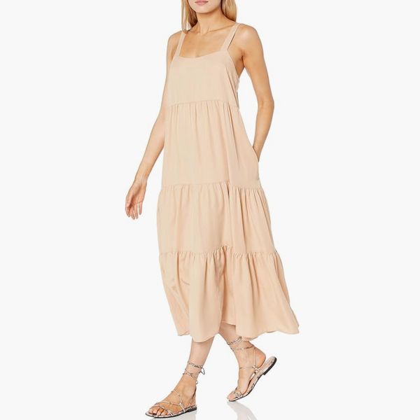 The Drop Women's Britt Tiered Maxi Tent Dress