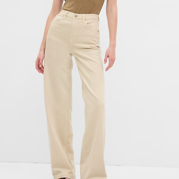 Gap High-Rise Stride Wide-Leg Jeans