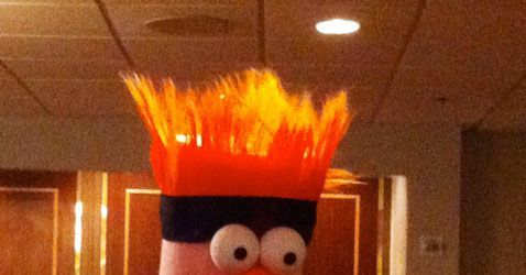 beaker muppet costume
