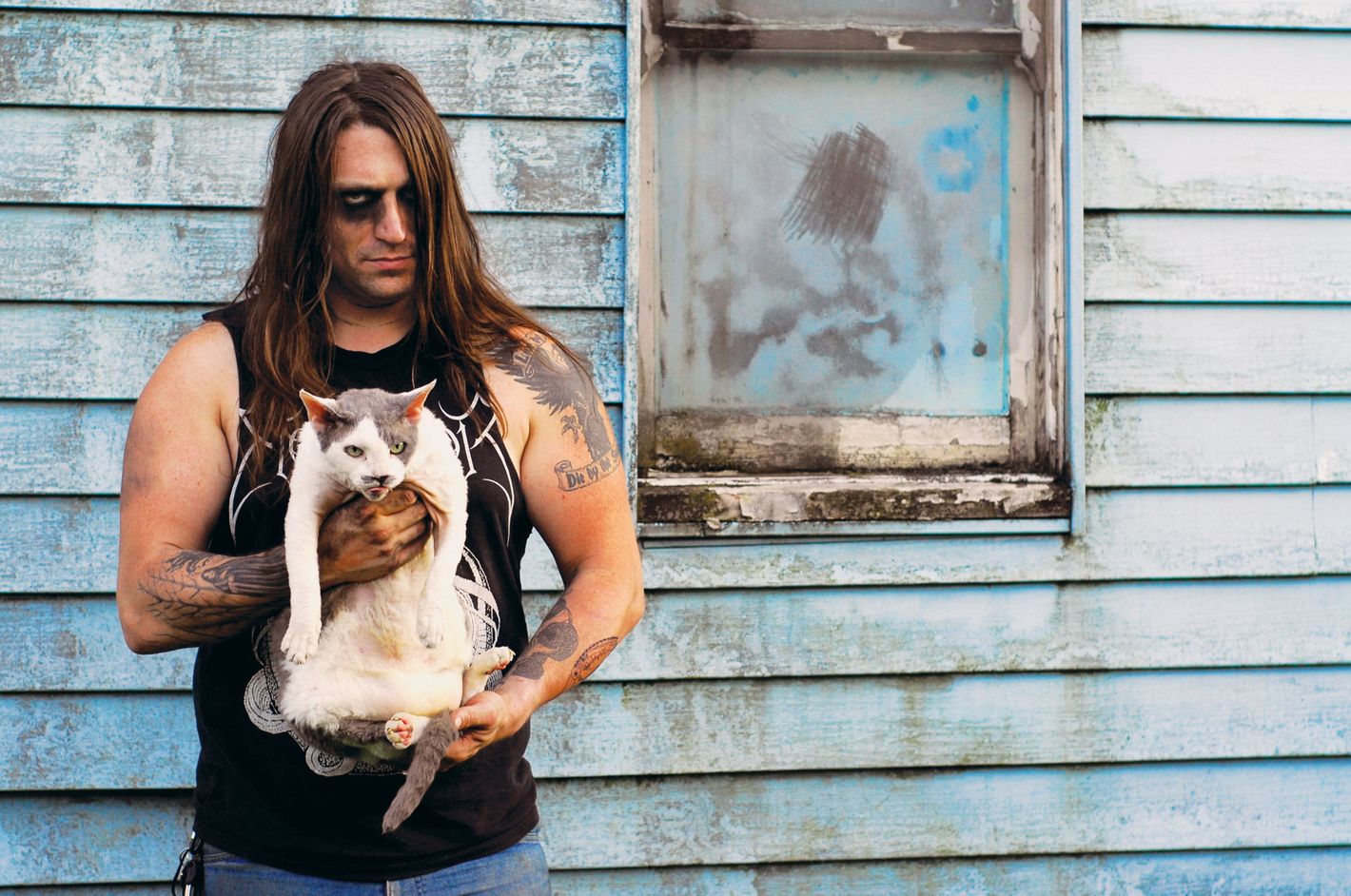 Unlikely Cat Ladies Metalheads and Their Kittens