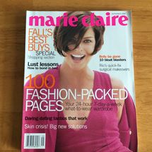 Marie Claire Magazine September 1995 Linda Evangelista Cover
