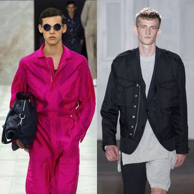 Menswear Shows Featured Chic Flight Suits