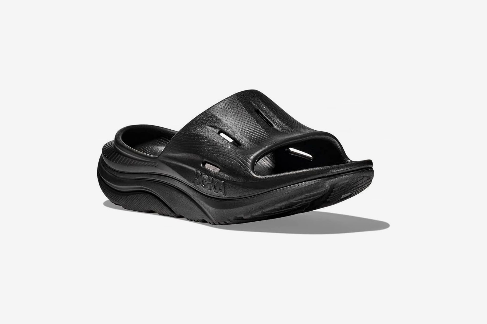 2023 New Men's Stylish Grid Patterned Slipper Shoes, Outdoor Wear