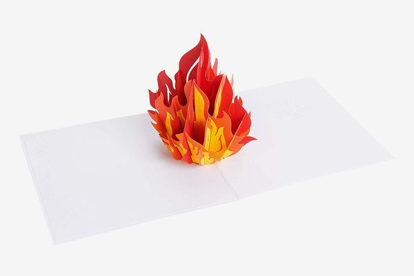 You're FIRE Pop Up Valentine's Day Card
