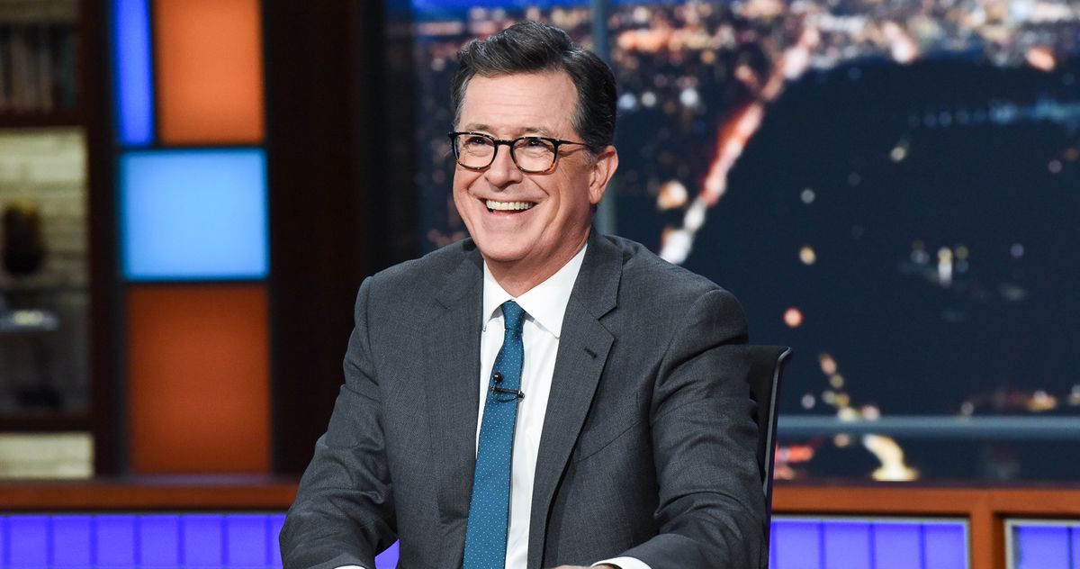 Stephen Colbert lanzó un podcast para un programa nocturno