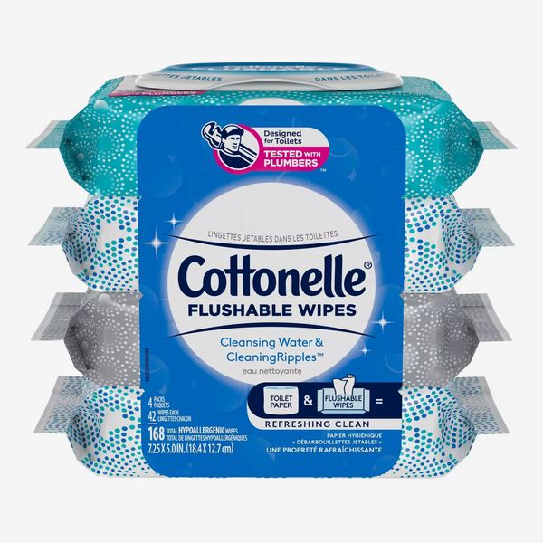 Cottonelle Flushable Wet Wipes