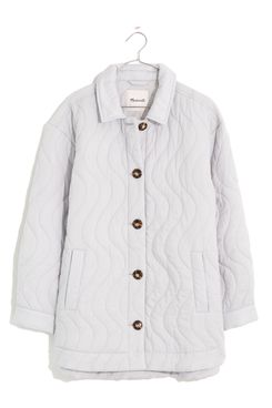 Madewell Quilted Shirt Jacket