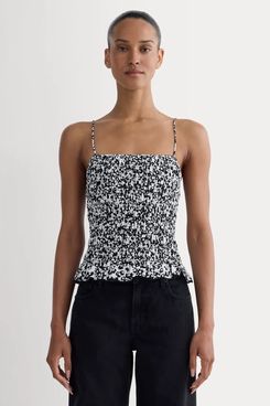 Everlane The Smocked Tank
