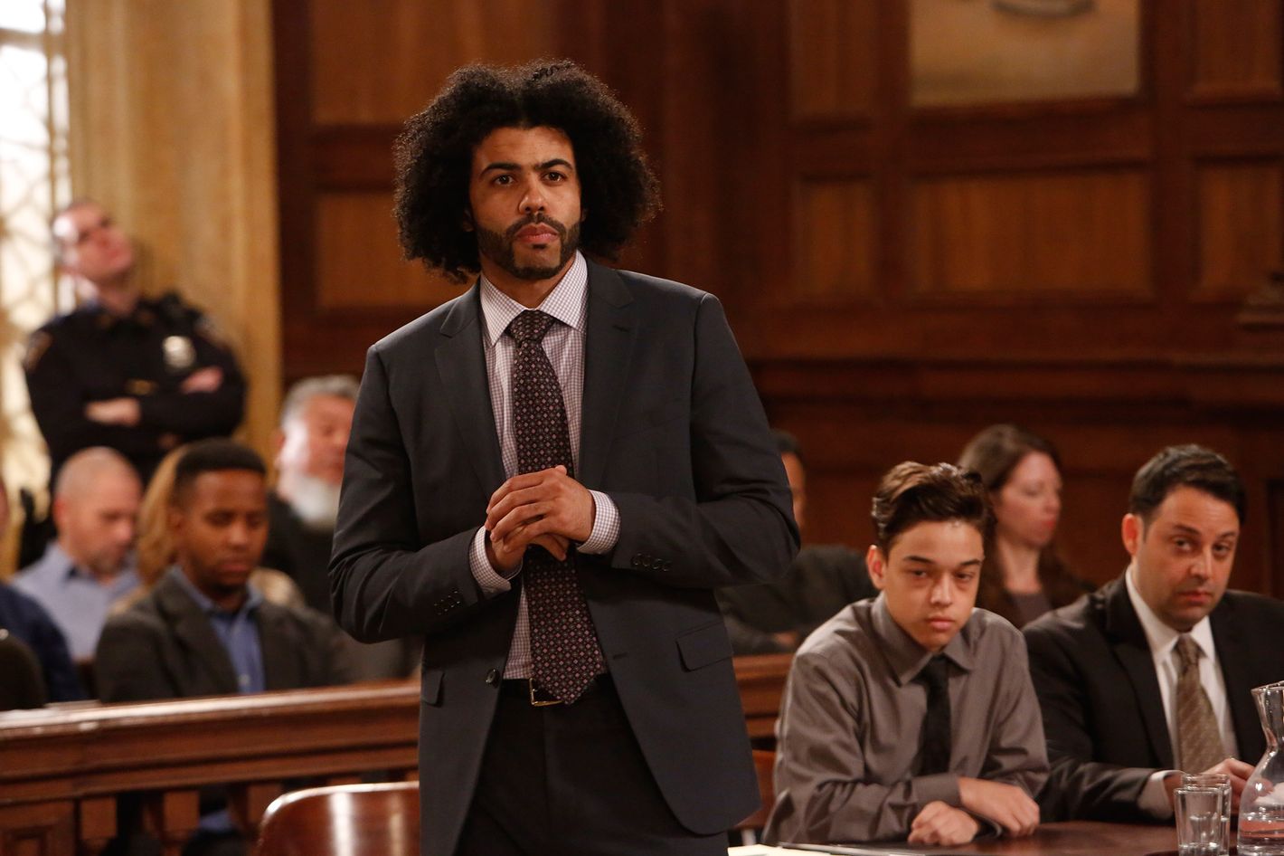 Here S Your First Look At Hamilton Stars On Law Order Svu