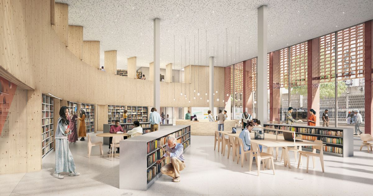 A First Look at a New Public Library Complex in the Bronx