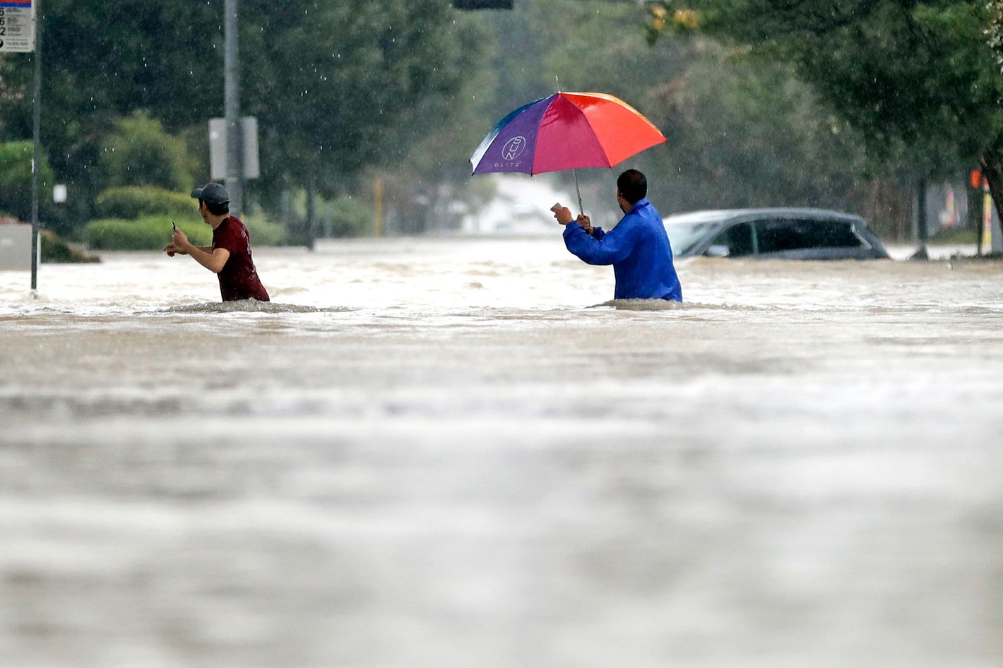 I Need A Break': Houstonians Escape Harvey For A Bit And Catch An