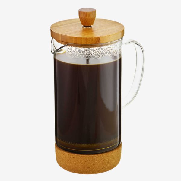 Grosche Melbourne 8-Cup Bamboo and Cork French Press