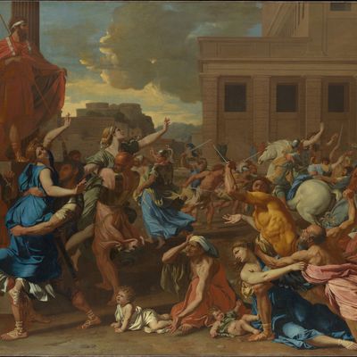 The Abduction of the Sabine Women, Nicolas Poussin.