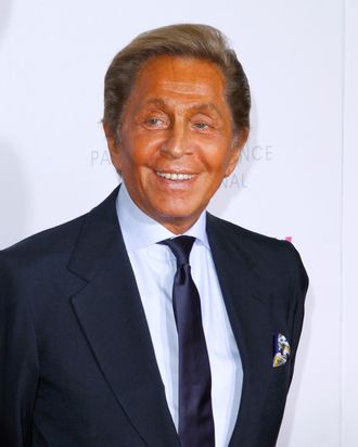 Valentino attends The Weinstein Company & The Cinema Society With QVC & Palladium premiere of 