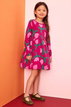 Hanna Andersson Long Sleeve Playground Dress with Pockets