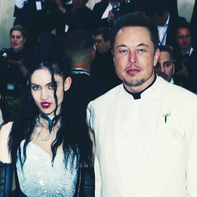 Grimes and Elon Musk.