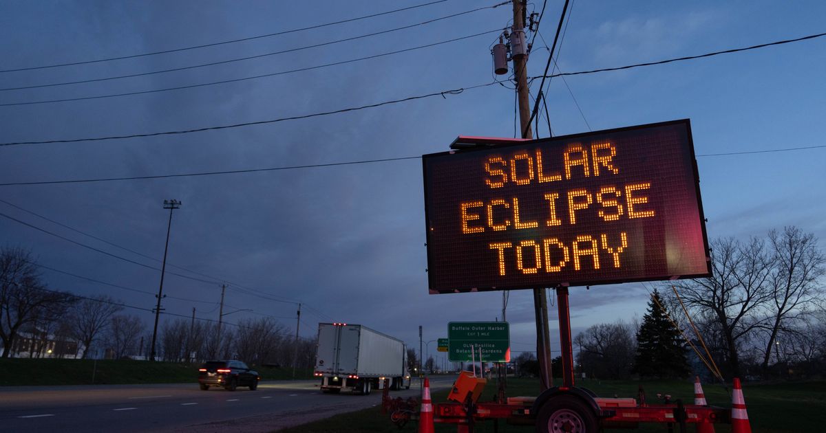 2024 Solar Eclipse: Start Times, Forecast, Live Updates - Vimarsana News