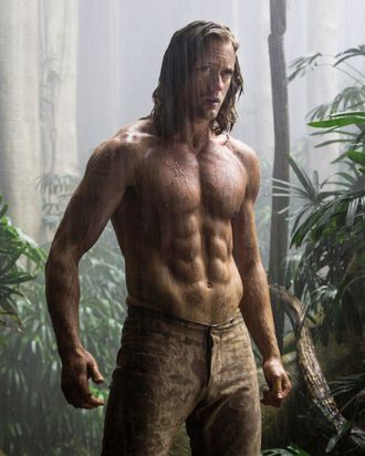 Alexander Skarsgård, real-life Tarzan.