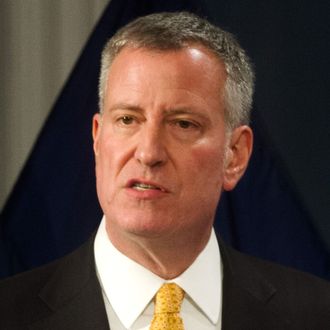 New York City Mayor Bill de Blasio