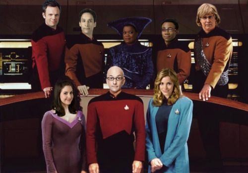 See the Community Cast As the Star Trek: The Next Generation Cast