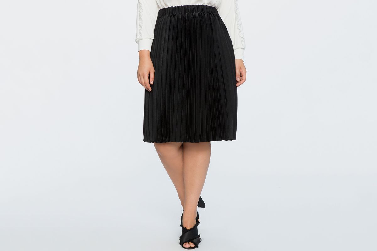 plus size business skirt