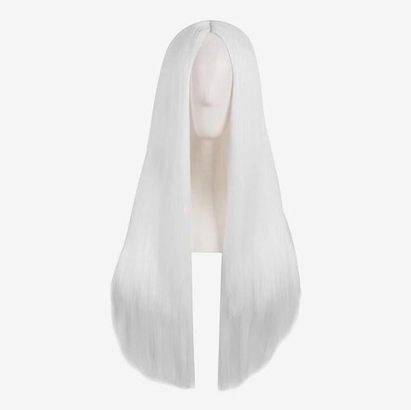 MapofBeauty 28-Inch Long Straight Synthetic Wig