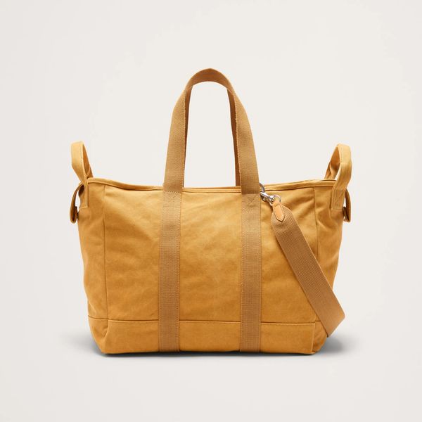 Banana Republic Large Cotton Canvas Weekender Bag