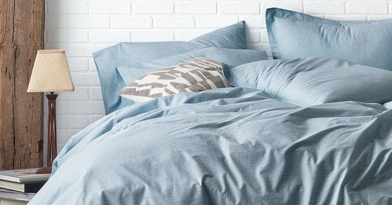 Minimalist Blue Gray Duvet Covers, What Size Are Queen Duvet Covers