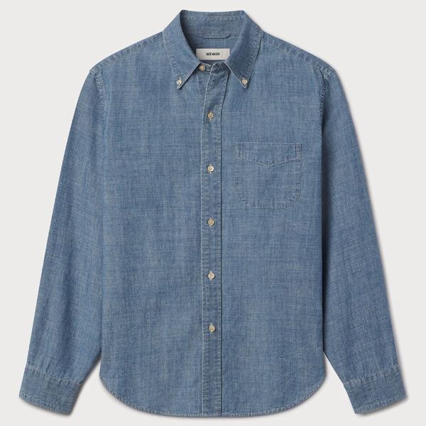 Buck Mason Japanese Chambray One Pocket Shirt