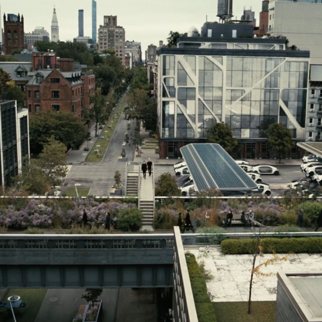 In the late 21st century milieu of Westworld, New Yorkers still visit the High Line…