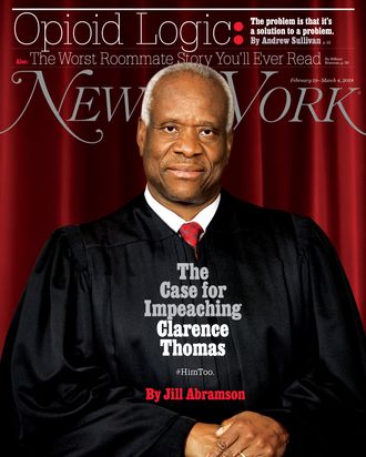 On The Cover: The Case For Impeaching Clarence Thomas -- New York Media ...