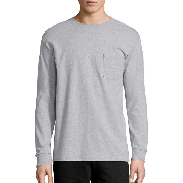 This Hanes Long-Sleeve T-Shirt Is on Sale at  for $10
