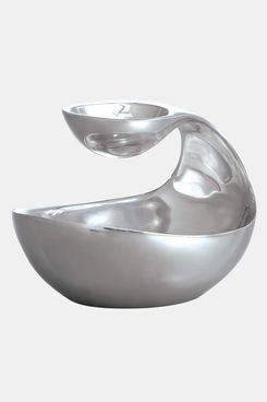 Nambé Scoop Mini Tiered Bowl Server