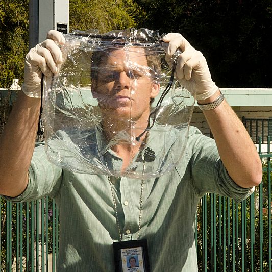 Michael C. Hall as Dexter Morgan in Dexter