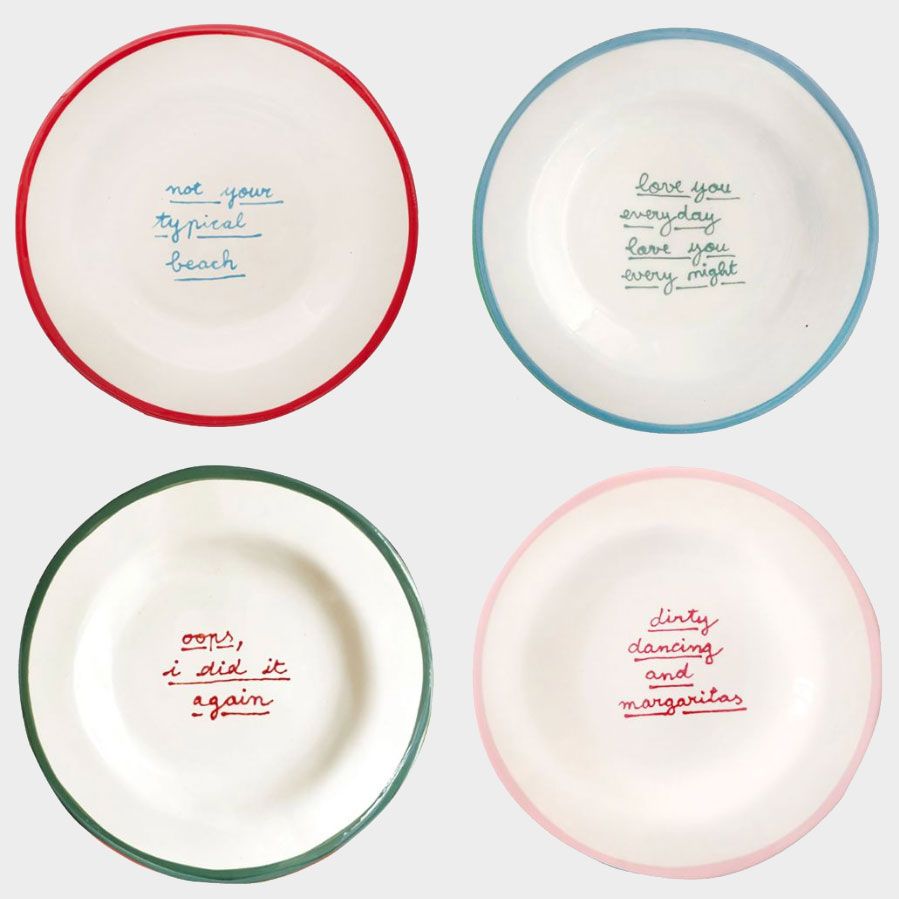 Laetitia Rouget I Put a Spell on You Dessert Plates (Set of 4)