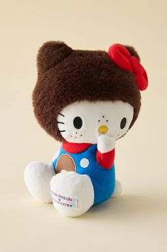 Sanrio Hello Kitty X Monchhichi Overalls Plushie