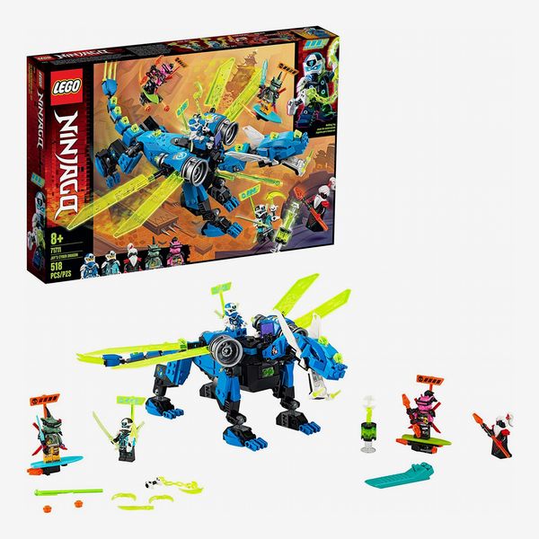 LEGO NINJAGO Jay’s Cyber Dragon 71711 Ninja Action Toy Building Kit