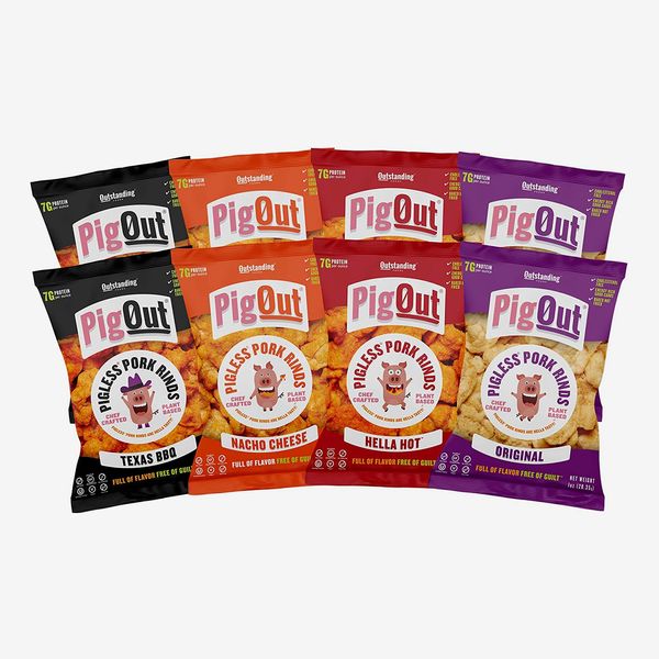 PigOut Pigless Pork Rinds Variety Pack