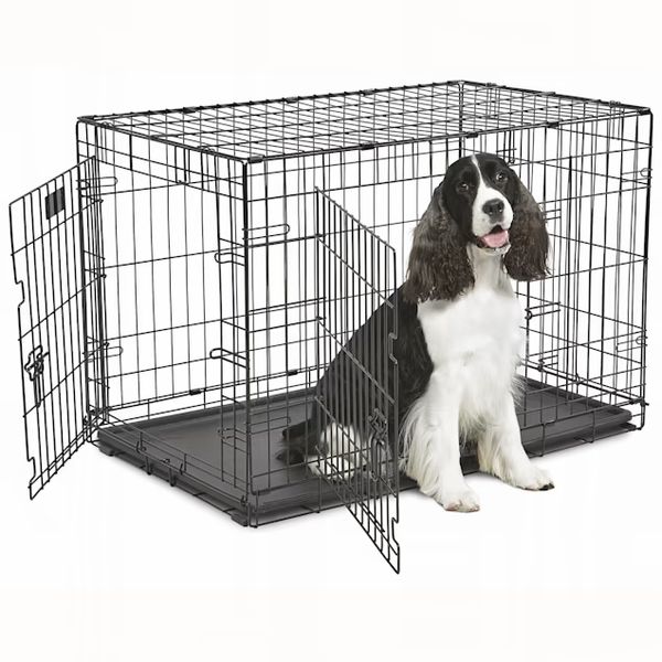 MidWest Contour Double Door Folding Dog Crate