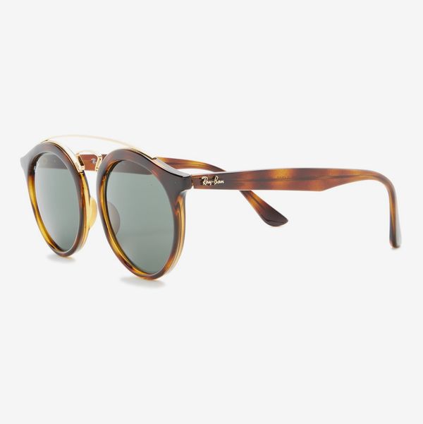 Ray-Ban Highstreet 50mm Brow Bar Sunglasses