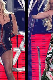 Britney, Rihanna, you're late to the trend. Try on some pants.
