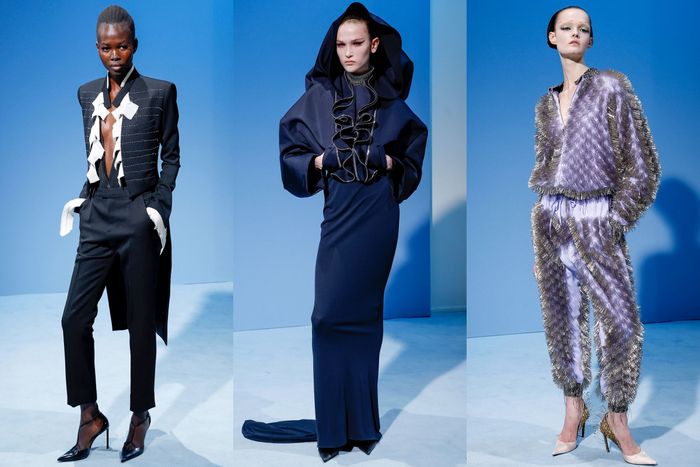 Seduction and Suiting at Couture Fashion Week