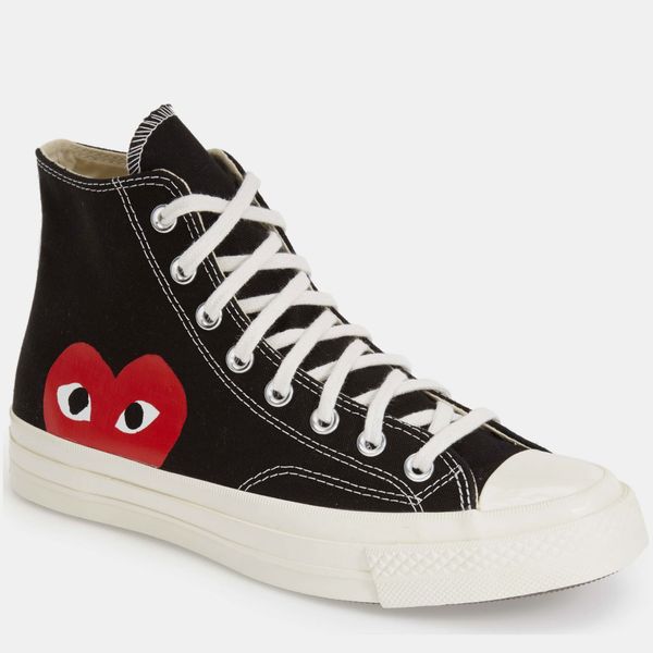 Comme des Garçons x Converse Chuck Taylor Hidden Heart High Top Sneaker (Women)