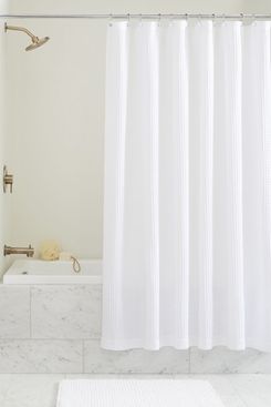 West Elm Waffle Shower Curtain
