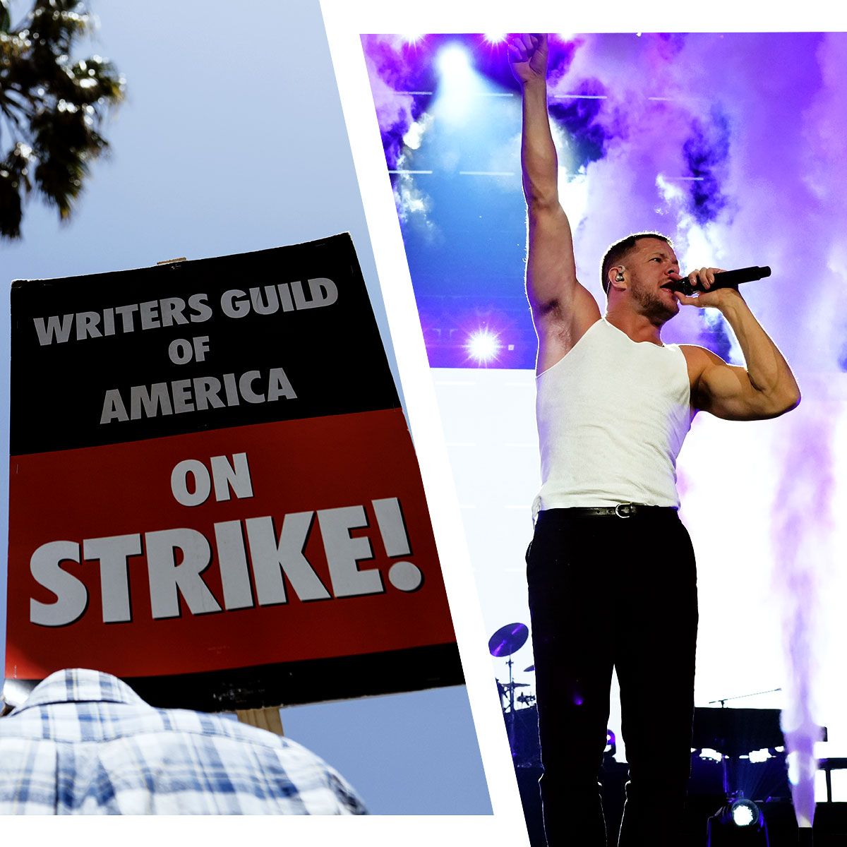 Imagine Dragons Show Support For Writers During WGA Strike By