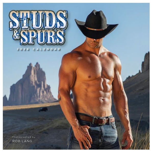 Stud and Spurs 2026 Wall Calendar