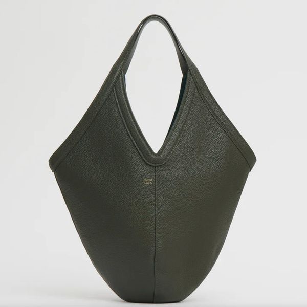 Mansur Gavriel Soft M Hobo in Seaweed