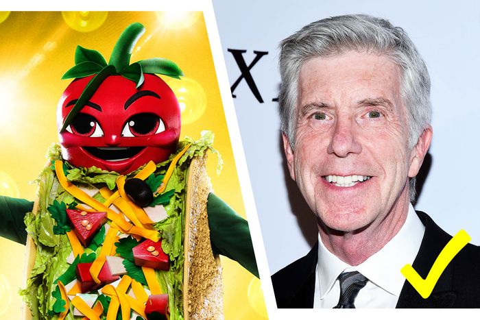 Yep, the Taco is Tom Bergeron.