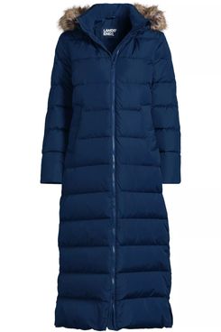 Lands’ End Women’s Max 600 Down Long Maxi Coat
